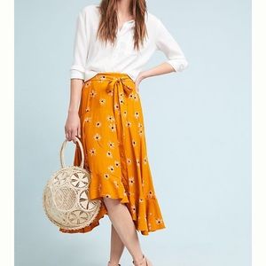 Faithfull Belted Botany Skirt